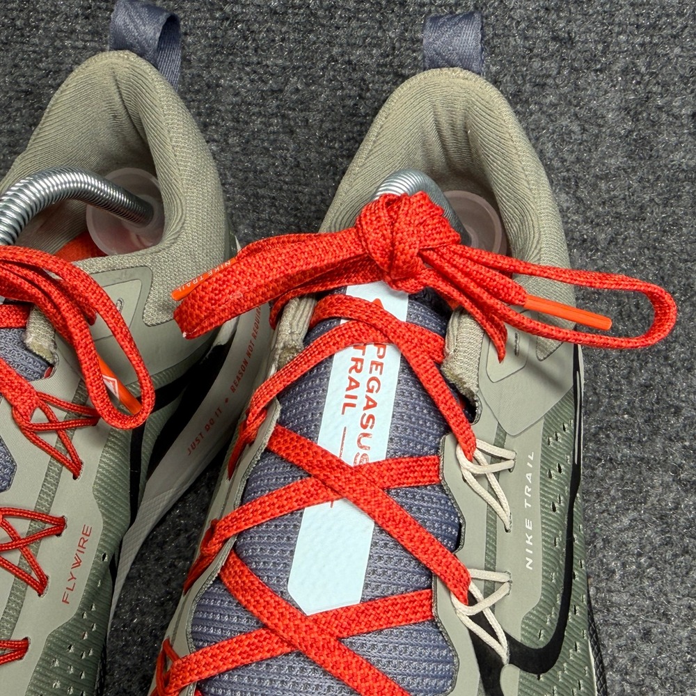 Nike React Pegasus Trail 4 Running Shoes Men's 11 Dark Stucco Athletic Training - Picture 4 of 14